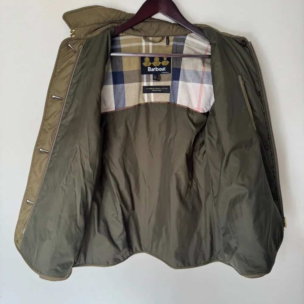 Barbour Nelson Quilted Jacket from The Barbour Tartan Collection | UK 12, US 8 - Picture 13 of 13